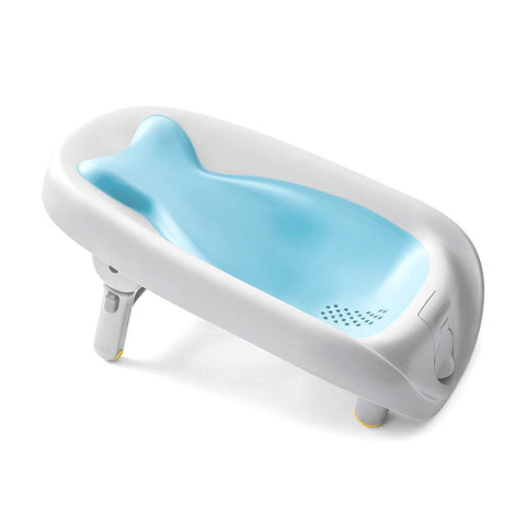 Skip Hop Blue Color Moby Recline & Rinse Bather || Birth+ to 6months