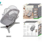 Mastela Swing X multi-motion baby cradle Lite Grey Birth to 36M