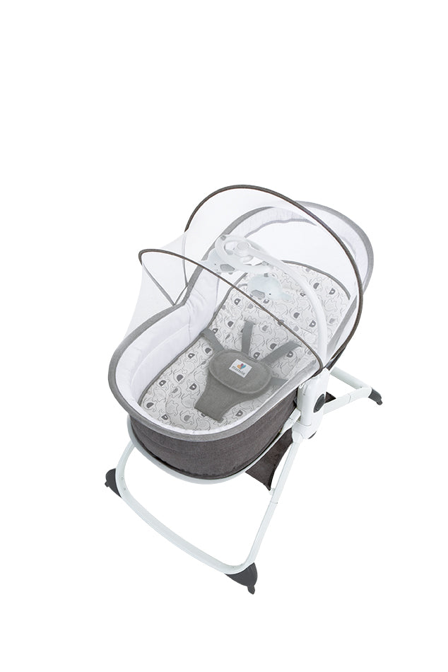 Mastela 6in1 Multi-Function Bassinet, Bouncer and Rocker-Birth to 36months - Toys4All.in