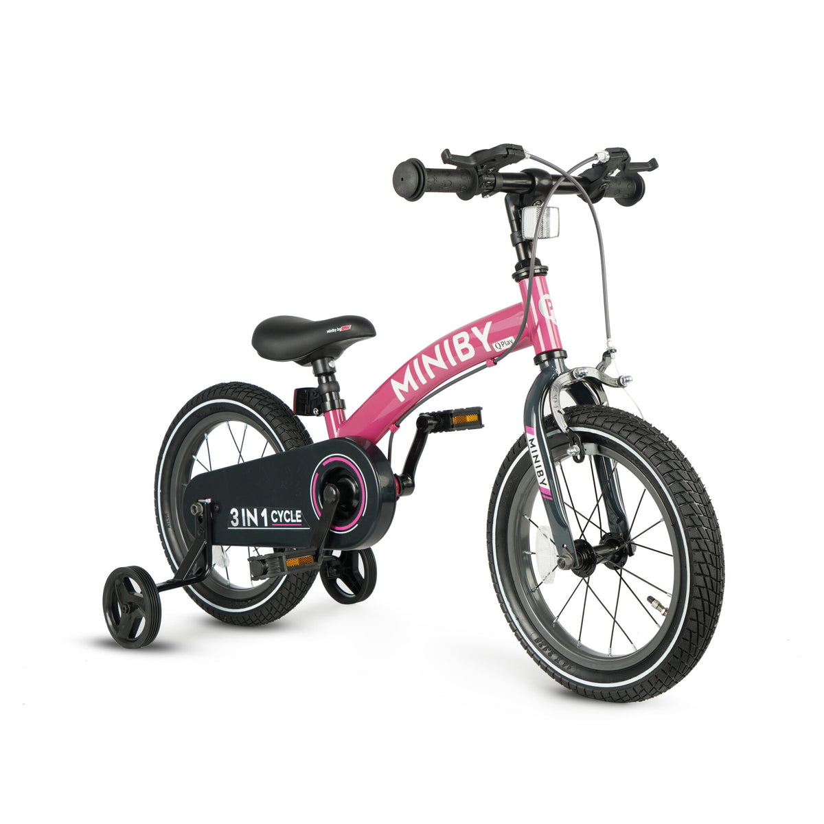Qplay Bikes Miniby Air Pink 1.5 Years to 8 Years