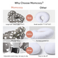 Momcozy Maternity Accessory Adjustable Nursing Pillow Grey & White