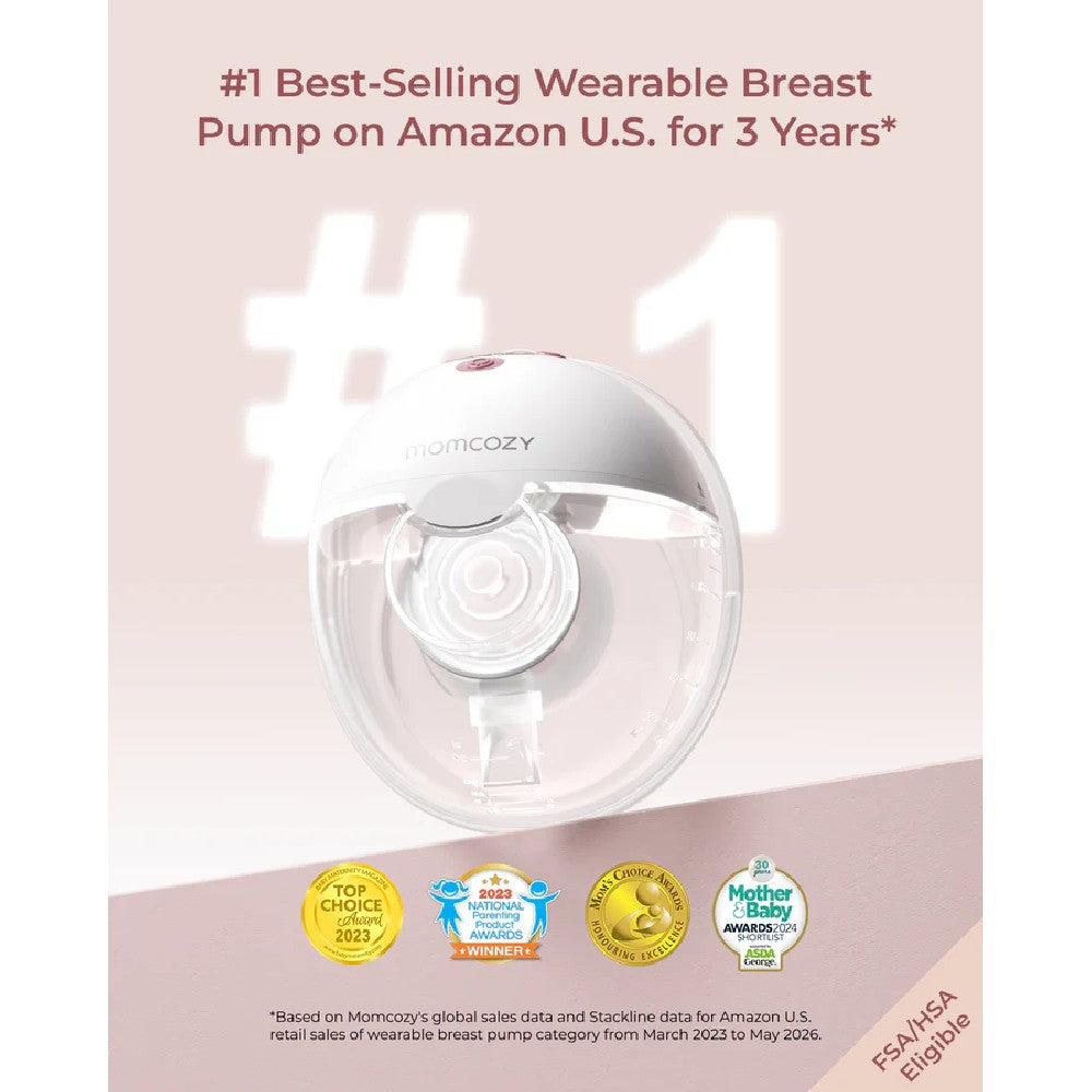 Momcozy Wearable Breast Pump M5 Smart Double Pack EU/UK