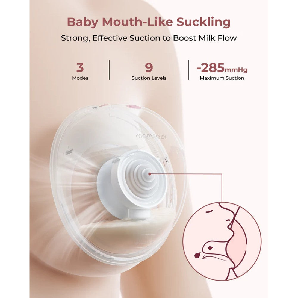 Momcozy Wearable Breast Pump M5 Smart Double Pack EU/UK
