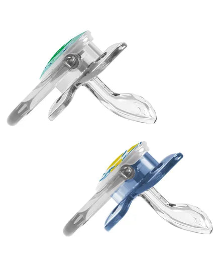 Dr. Brown's Pacifier Prevent Butterfly Soother - Stage 2 Blue (Pack of 2) (6 to 18 Months)