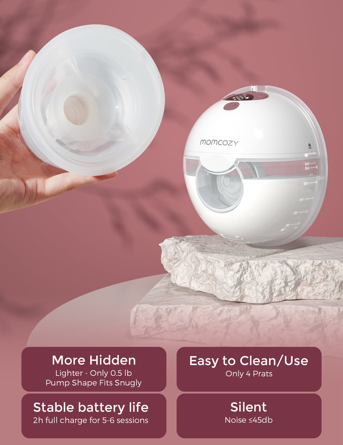 Momcozy Breast Pump M5 Single