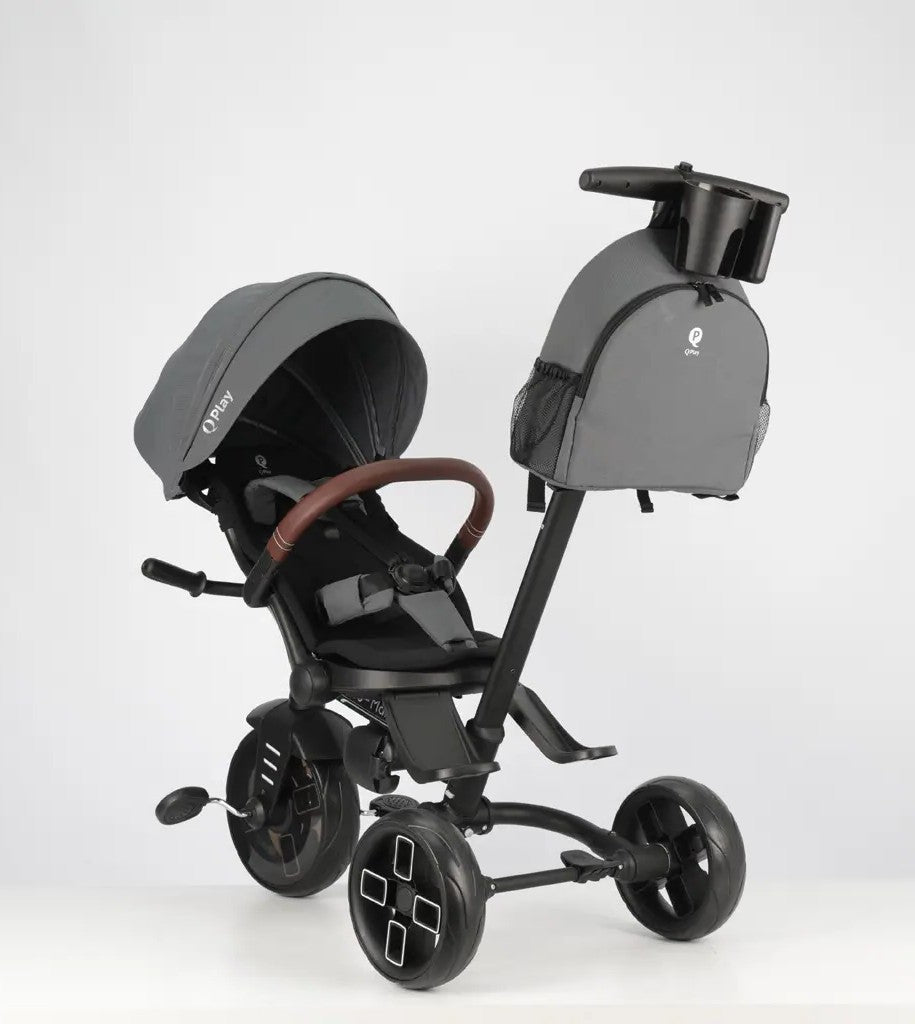 Qplay Stroller Comfo Max 7in1 Grey 10 to 72 Months