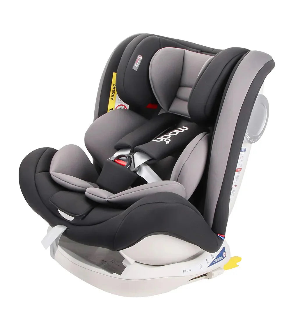 Moon Melhor Baby Seat Black Birth to 12 Years