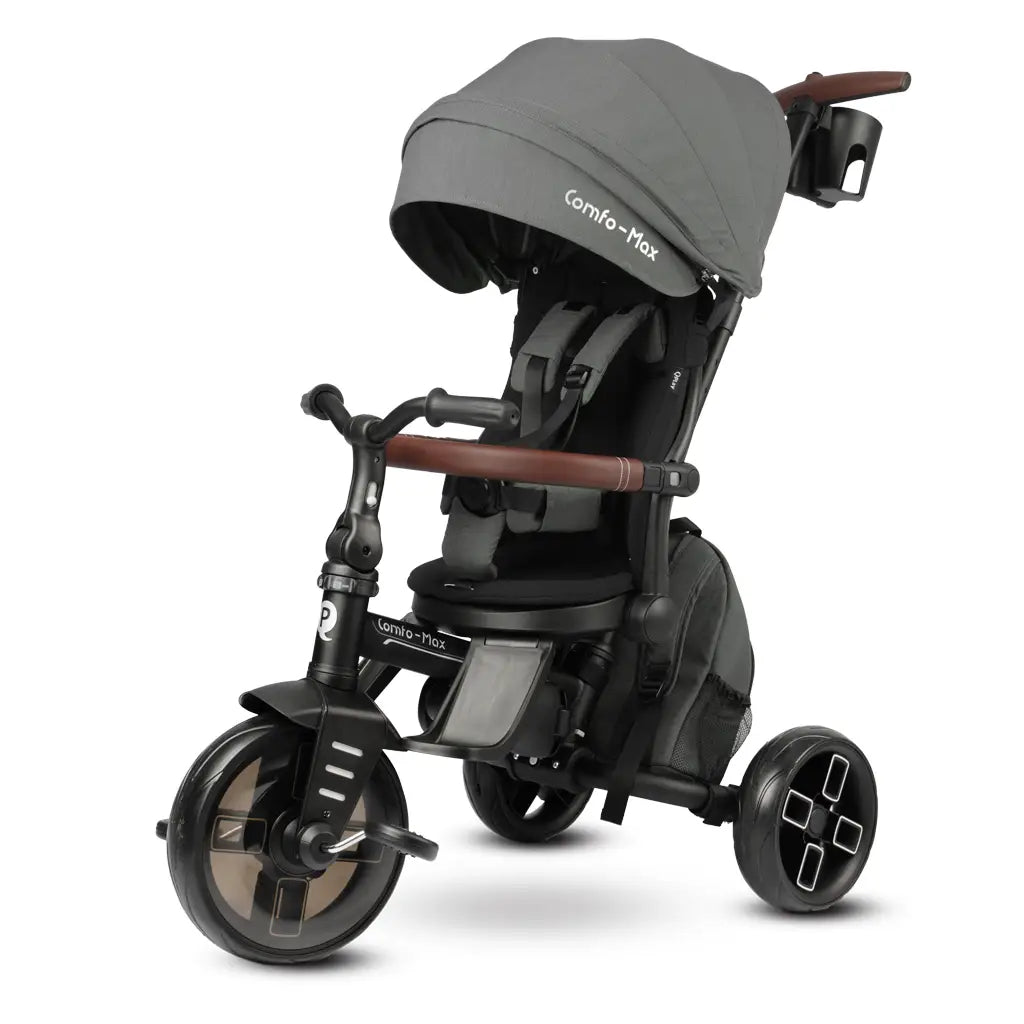 Qplay Stroller Comfo Max 7in1 Grey 10 to 72 Months