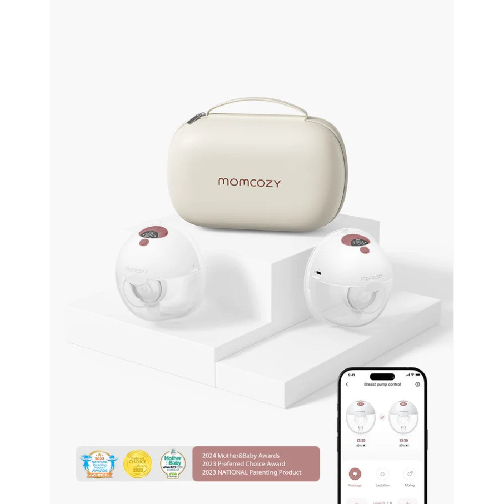 Momcozy Wearable Breast Pump M5 Smart Double Pack EU/UK