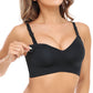 Momcozy Maternity Accessory YN21 Nursing Bra- Black