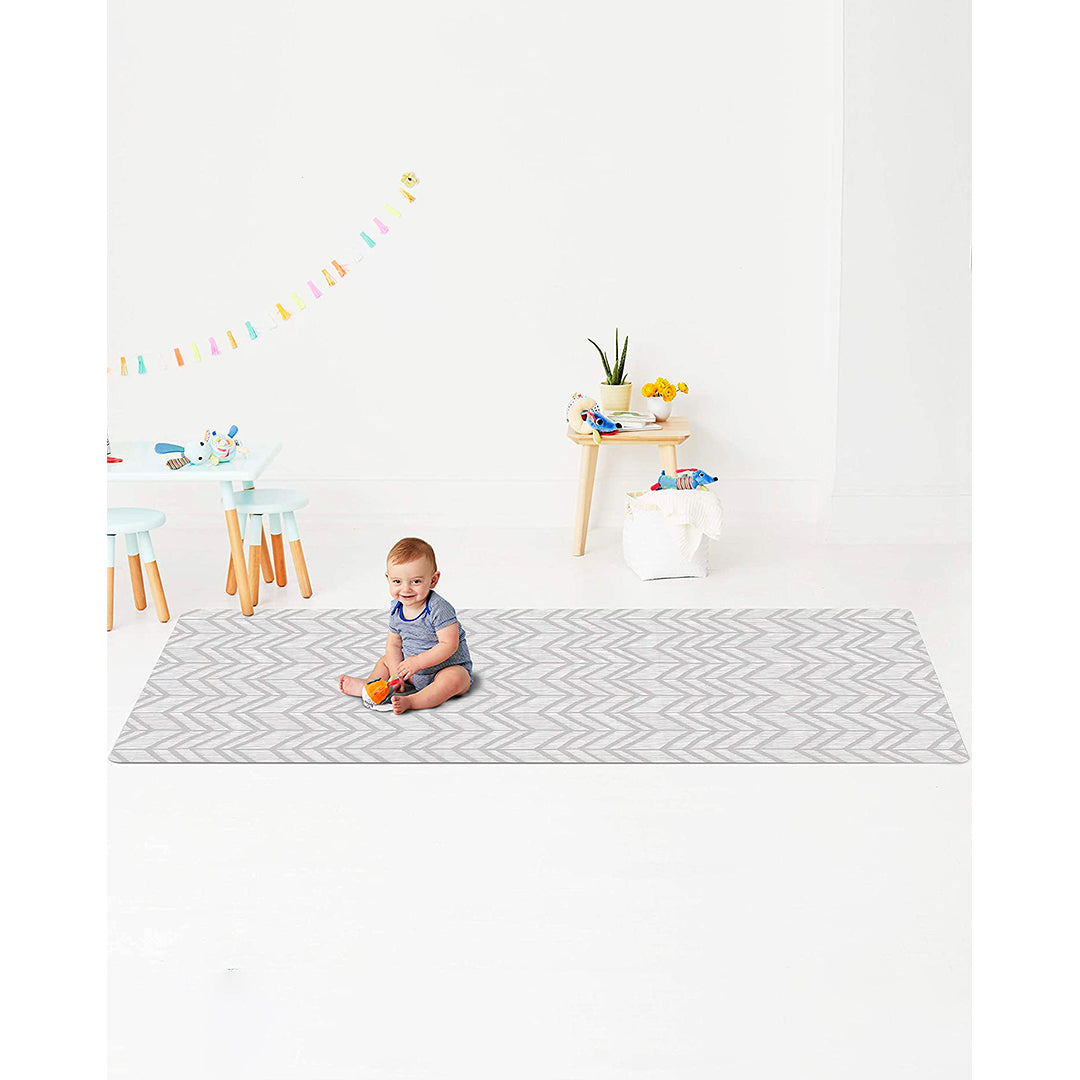 Skip Hop Playgym & Mats Doubleplay Reversible Playmat Distressed Box