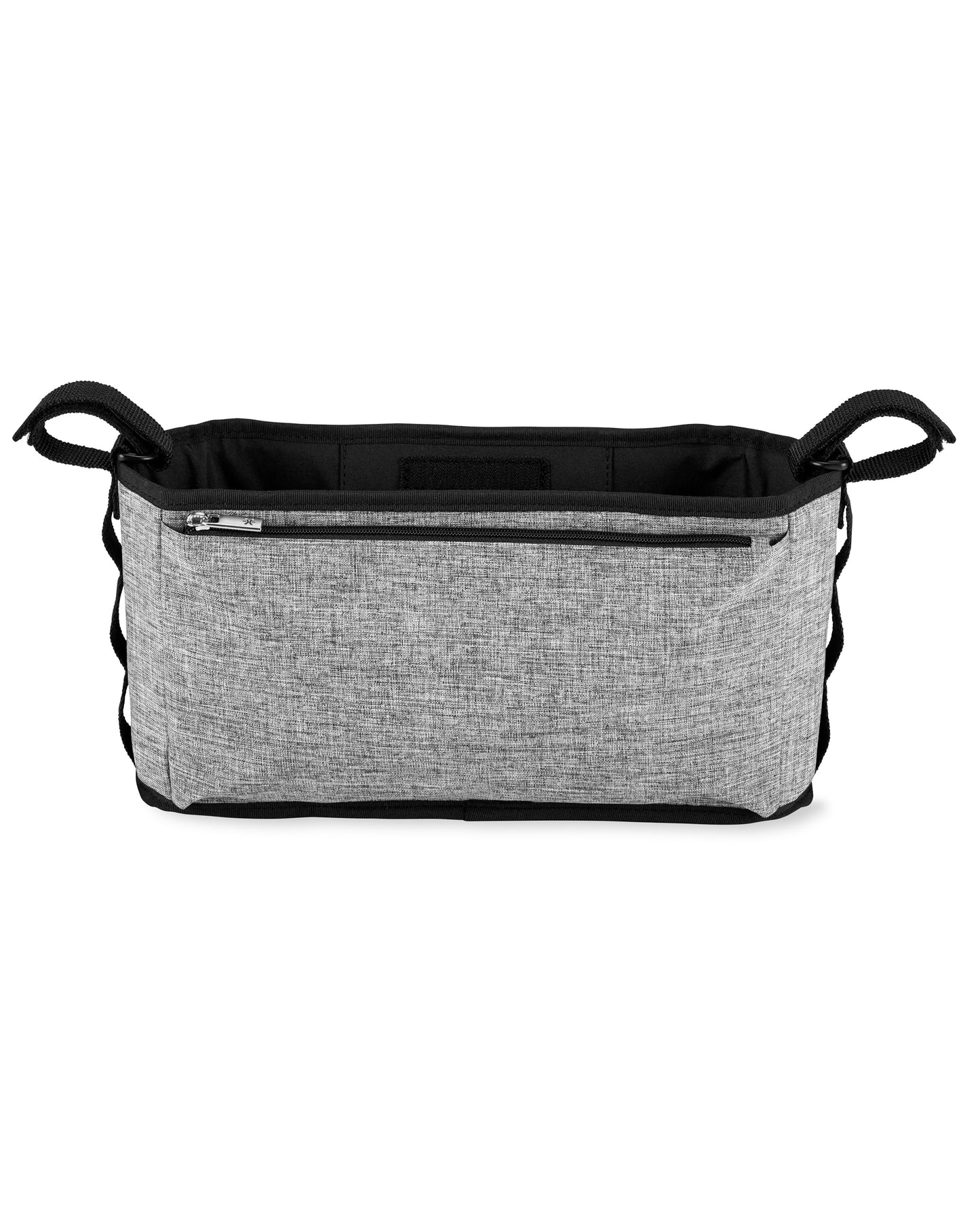 Skip Hop G-G Ultra Stroller Organizer  Black-Grey Stripes  Birth+ to 24M
