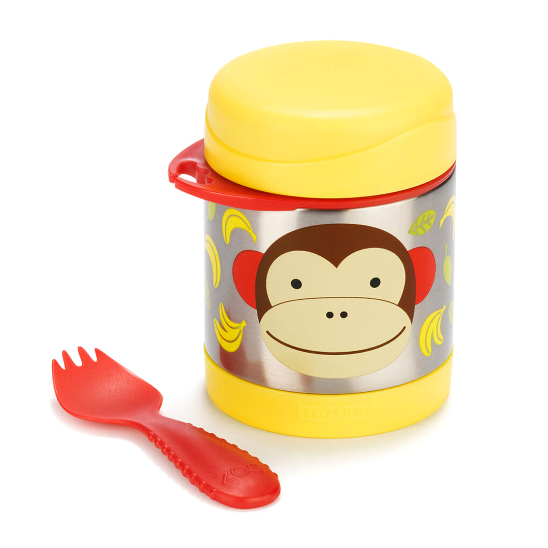 Skip Hop SS Container Zoo Insulated Stainless Steel Little Kid Food Jar (3 to 6 Years) - Open Box