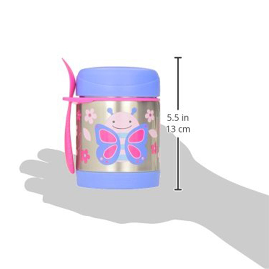 Skip Hop SS Container Zoo Insulated Stainless Steel Little Kid Food Jar (3 to 6 Years) - Open Box