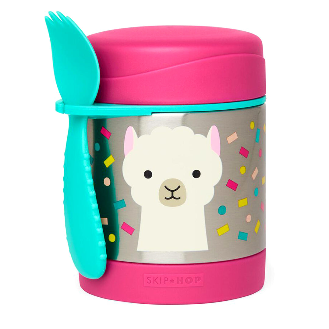 Skip Hop SS Container Zoo Insulated Stainless Steel Little Kid Food Jar (3 to 6 Years) - Open Box