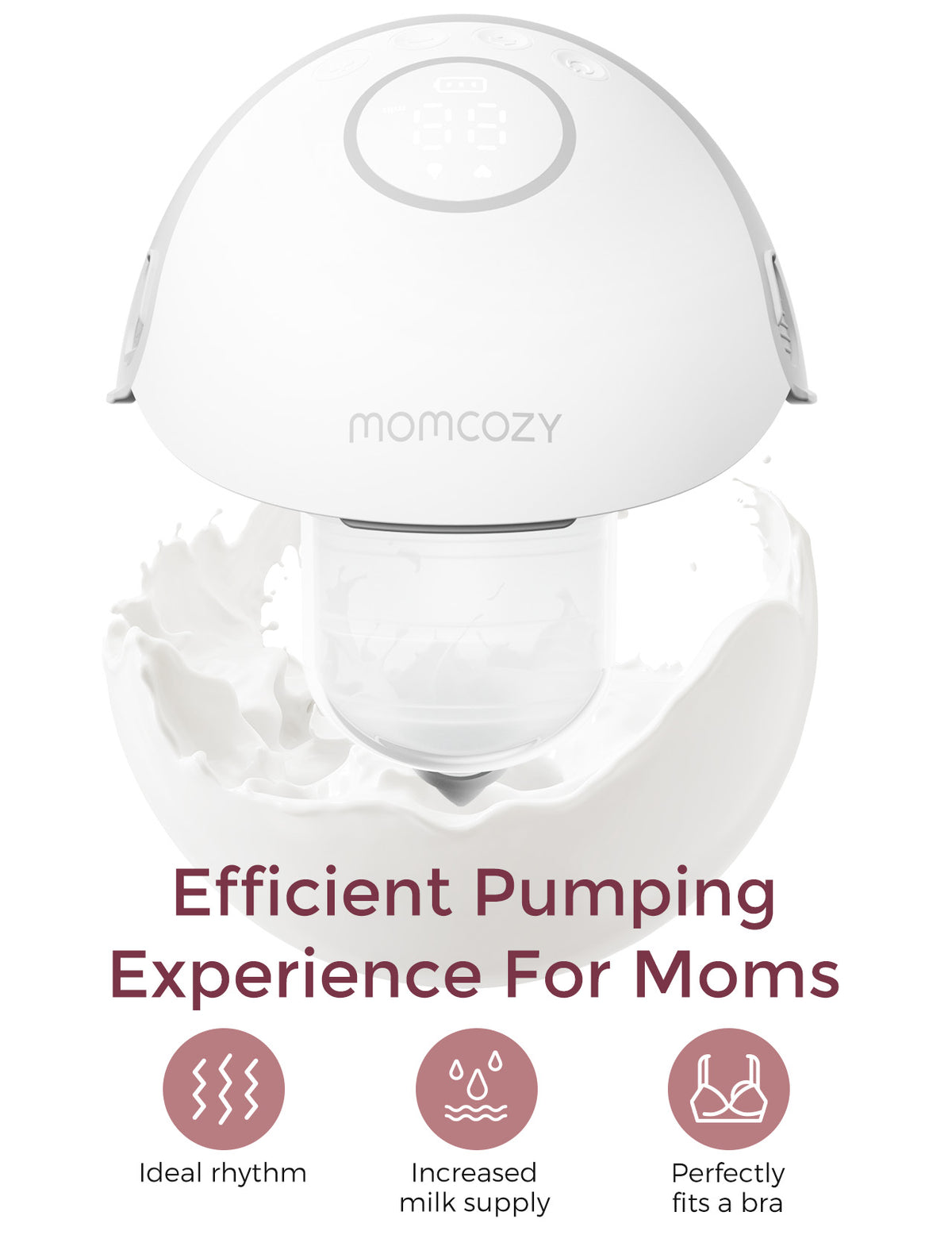 Momcozy Breast Pump M6 single Red