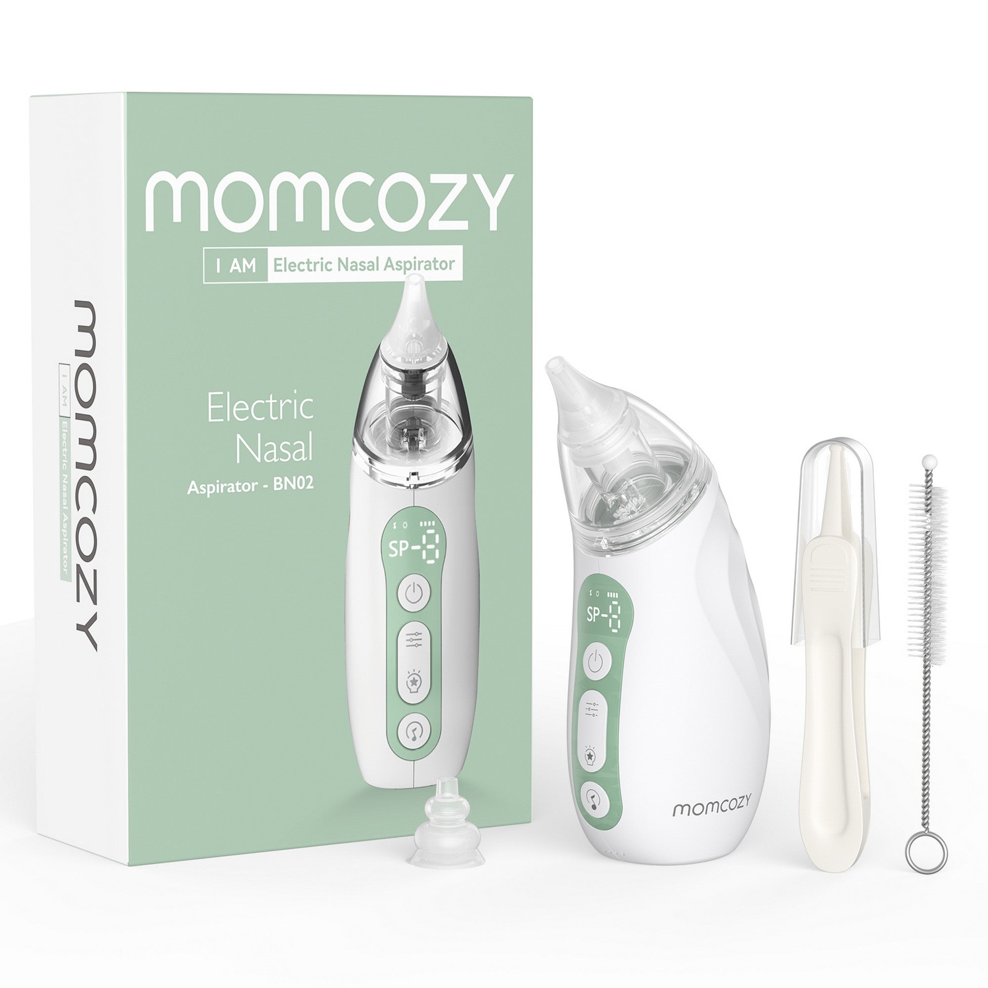 Momcozy Grooming Baby Neti pot White & Green