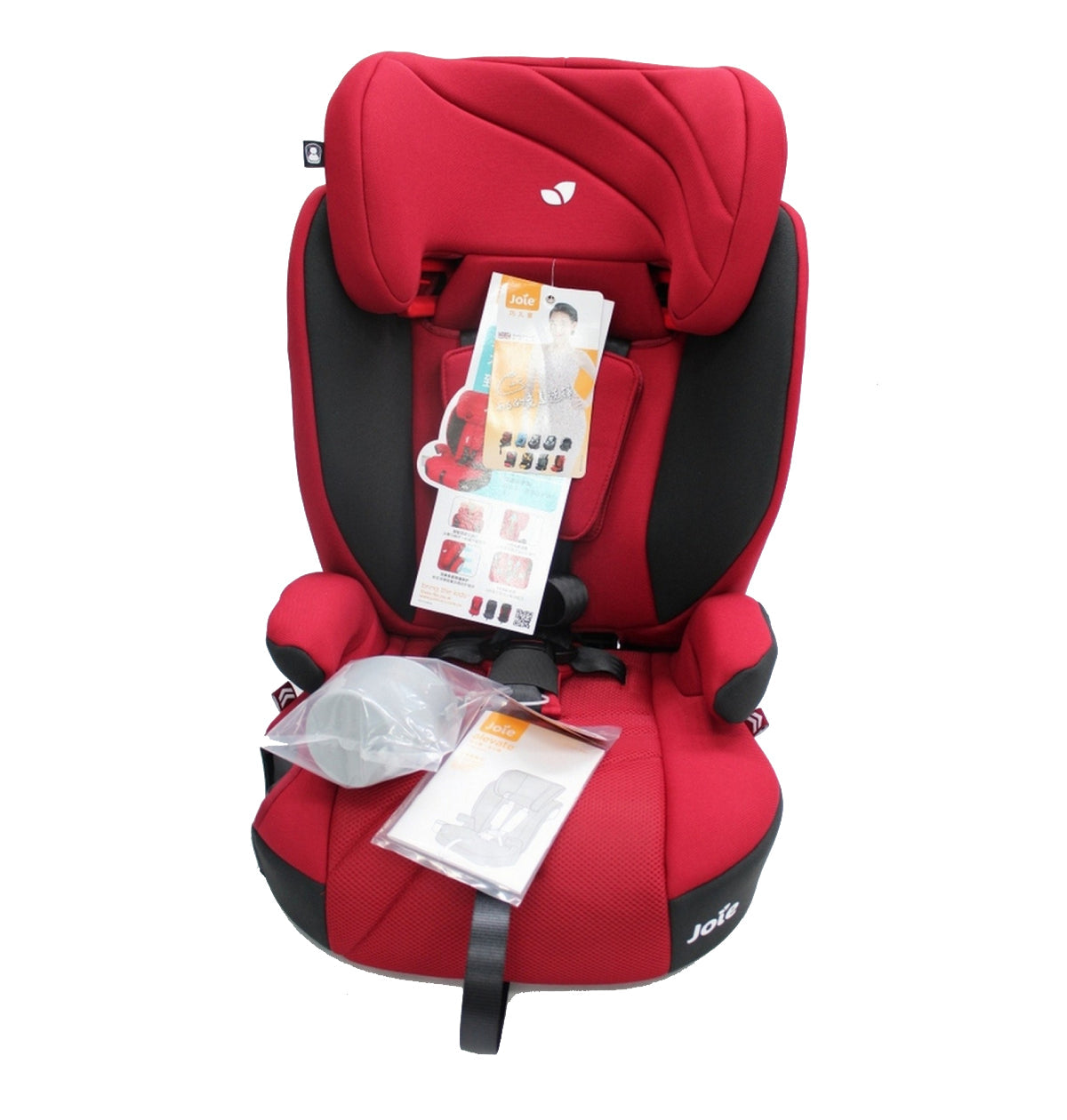 Joie Alevate Group 1/2/3 child car seat in Rio Red - view 2
