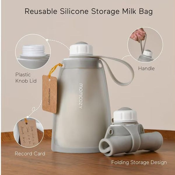 Momcozy Maternity Accessory Momcozy Silicone Milk Storage Bags 5pcs
