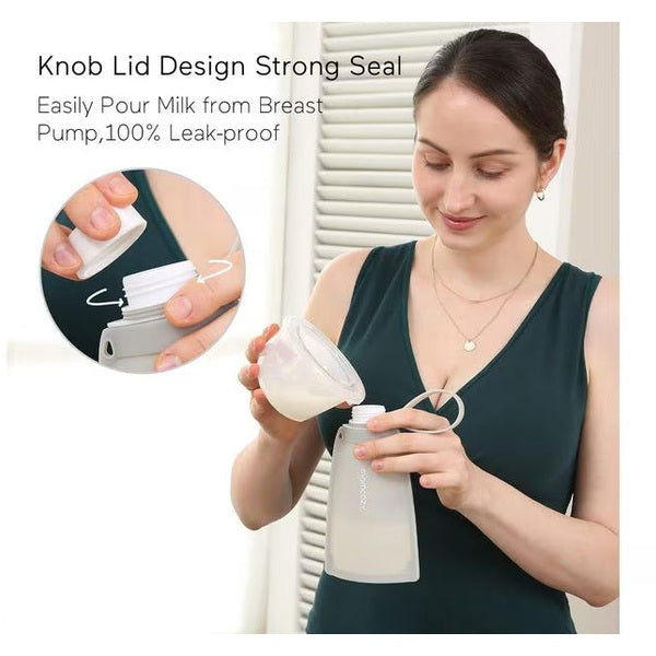 Momcozy Maternity Accessory Momcozy Silicone Milk Storage Bags 5pcs
