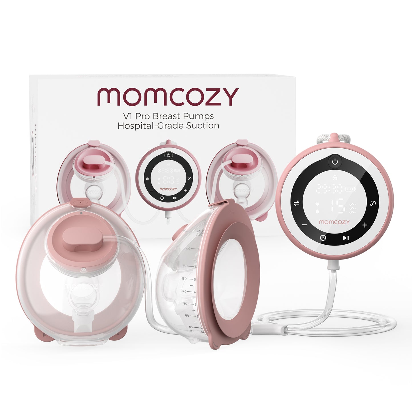 Momcozy Breast Pump V1 Pro Red