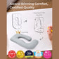 Momcozy Maternity Accessory G Shaped Cooling Fabric Pregnancy Pillow Grey