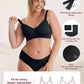 Momcozy Maternity Accessory YN21 Nursing Bra- Black