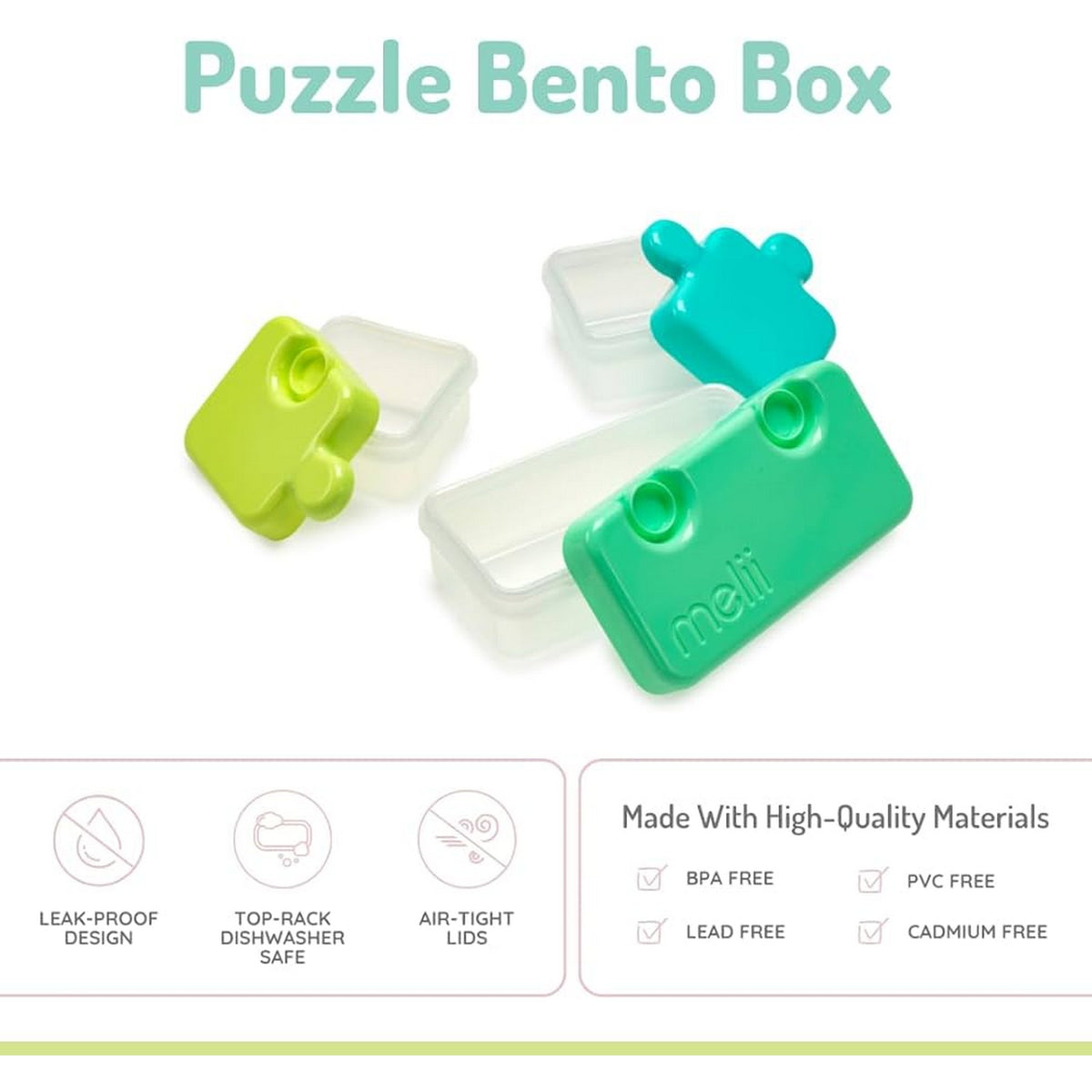 Melii Puzzle Container - 1 pack - 3 to 6 Years