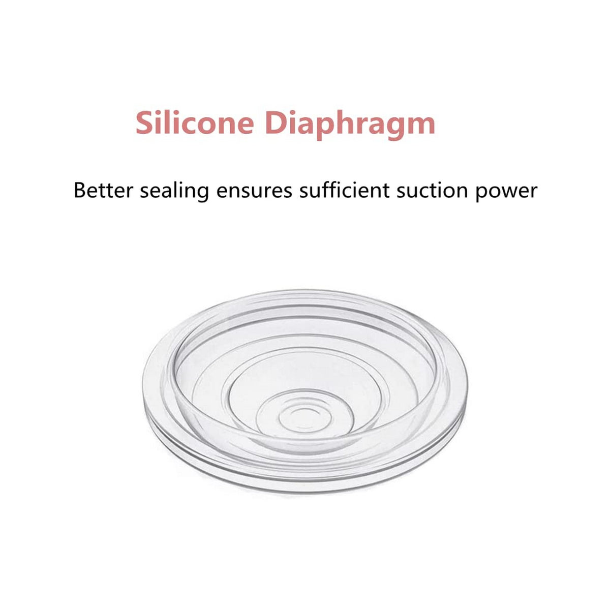 Momcozy Breastfeeding Access Silicone Diaphragm + Valve  for S9 Pro/S12 Pro Transparent