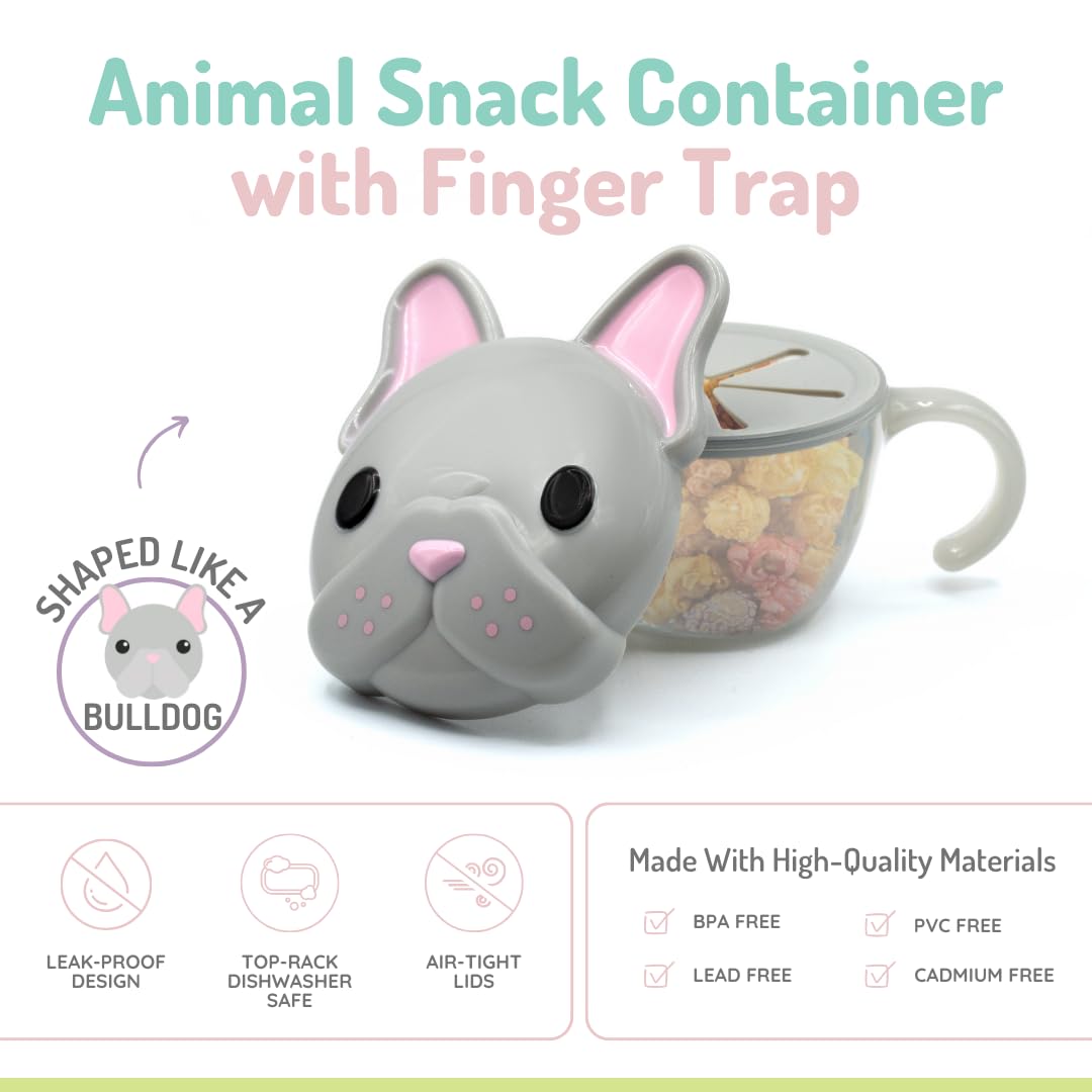 Melii Snack Container with Finger Trap 3 to 24 Months
