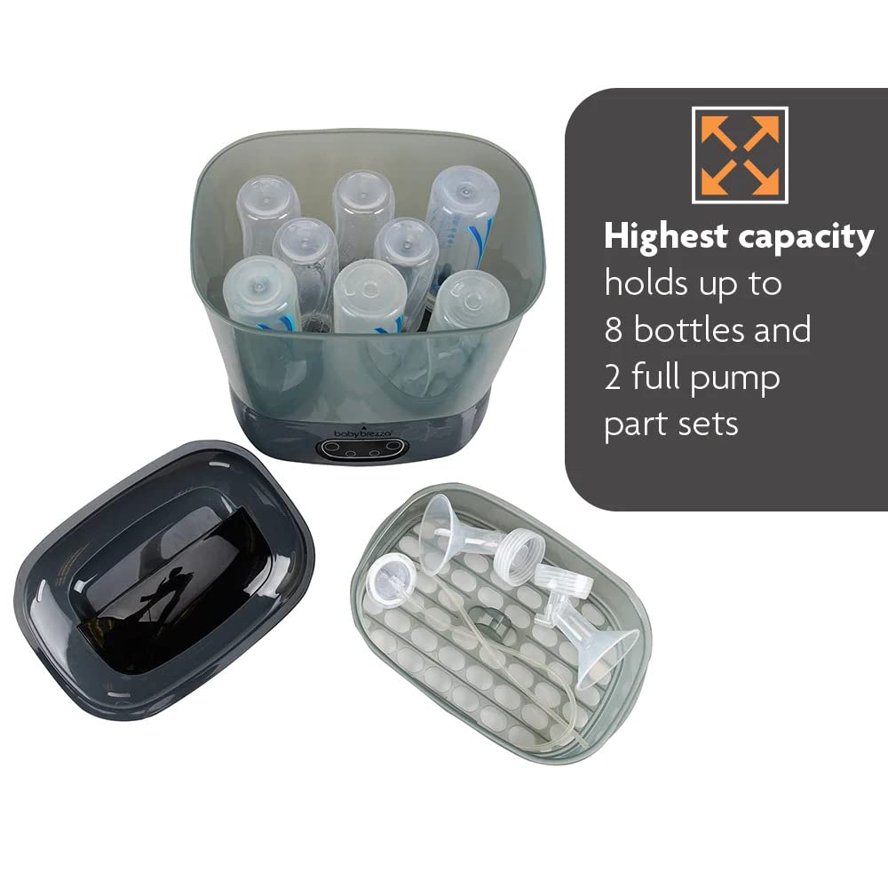 Baby Brezza One Step Bottle Sterilizer & Dryer Advanced (Birth to 36 Months)