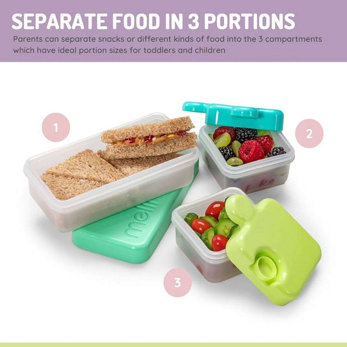 Melii Puzzle Container - 1 pack - 3 to 6 Years