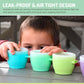 Melii Snap & Go Pods (6oz) - 4 piece set Multicolor ~ 3 to 24 Months- Open Box