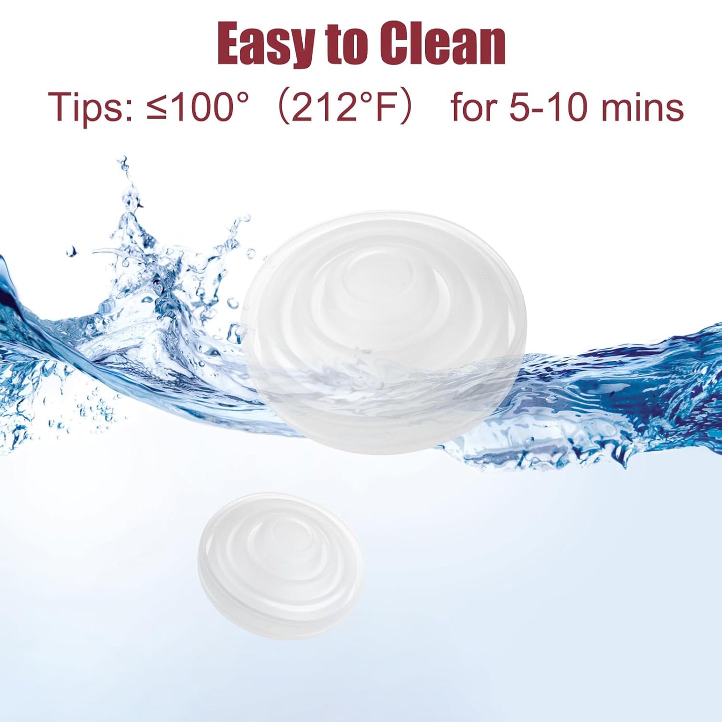 Momcozy Breastfeeding Access Silicone Diaphragm for M5*2 Transparent