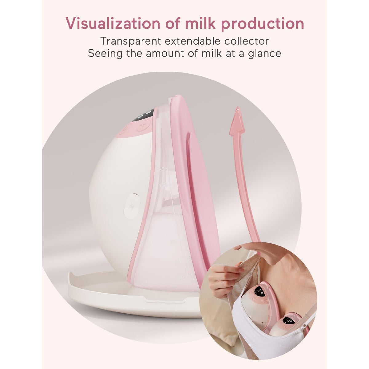 Paruu Breast Pump Paruu P20 Single Pink
