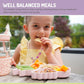 Melii Silicone Divided Plate - 6 to 24 Months
