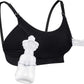Momcozy Maternity Accessory YN08-Hands-Free Pumping Bra- Black