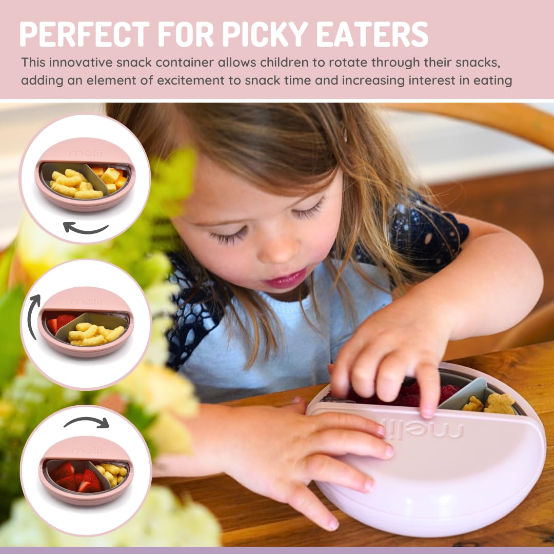 Melii Spin Snack Container - 3 to 6 Years