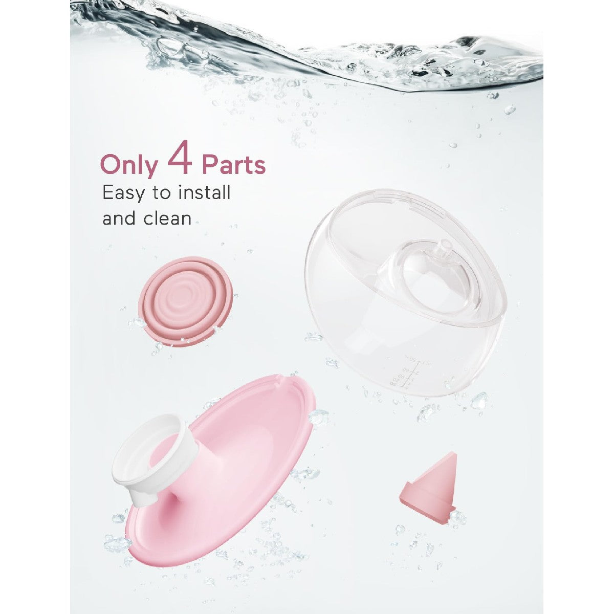 Paruu Breast Pump Paruu P20 Single Pink