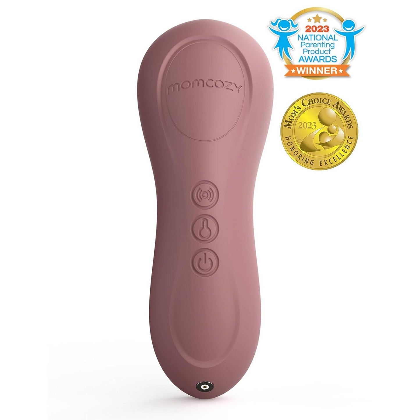 Momcozy Maternity Accessory 3-in-1 Kneading Lactation Massager Maroon