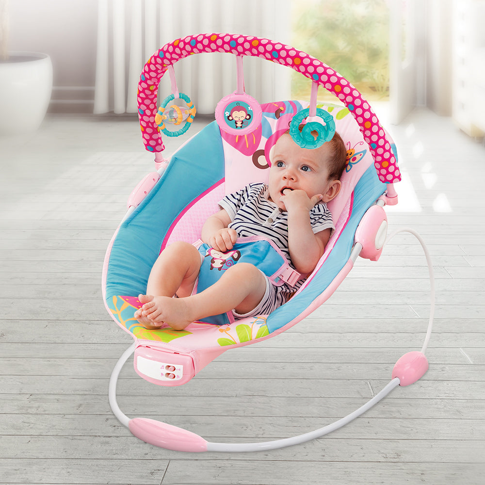 Mastela Music Vibrations Bouncer - Birth to 6M Open Box