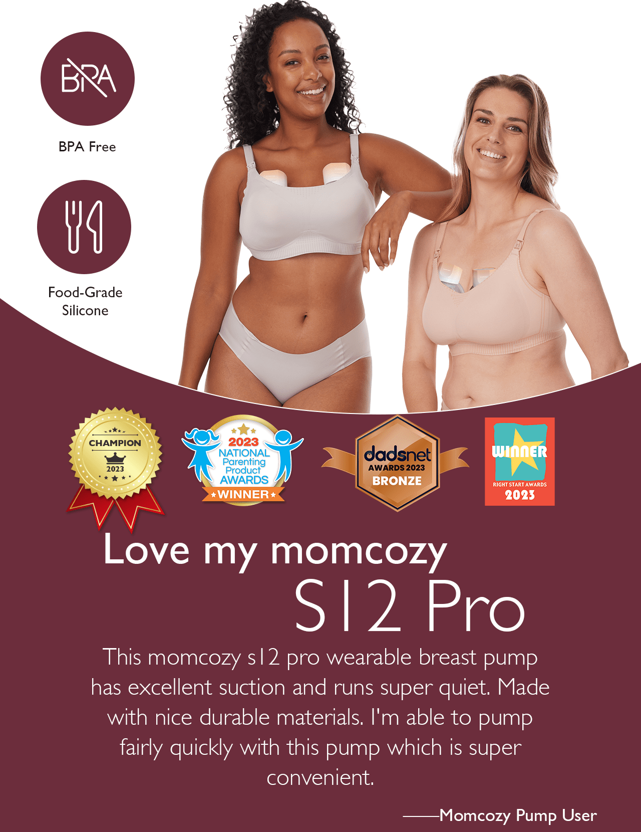 Momcozy Breast Pump S12 Pro Double