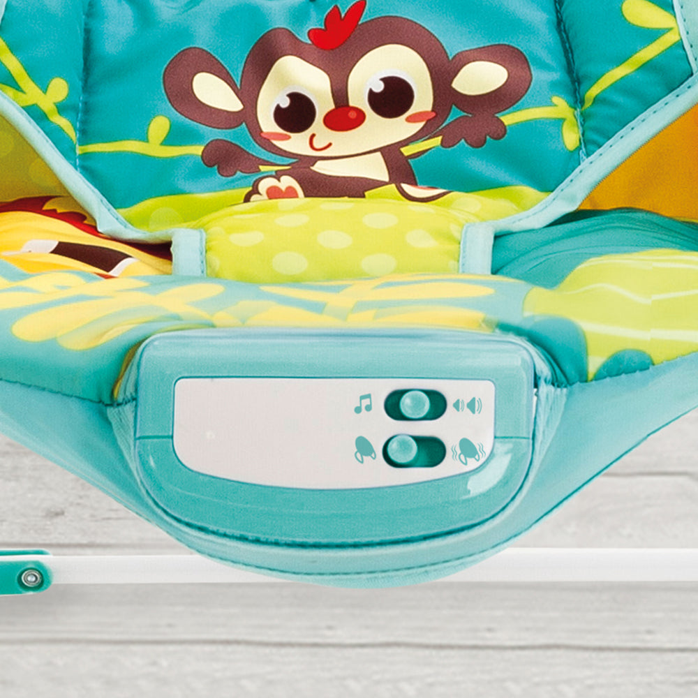 Mastela Music Vibrations Bouncer 3months to 12months - Open Box