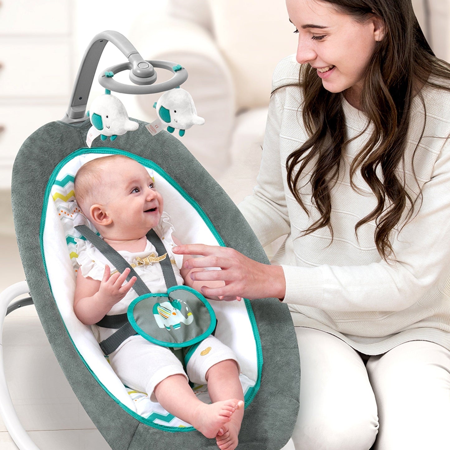 Mastela Fold Up Rocker - 3months to 12months-Open Box