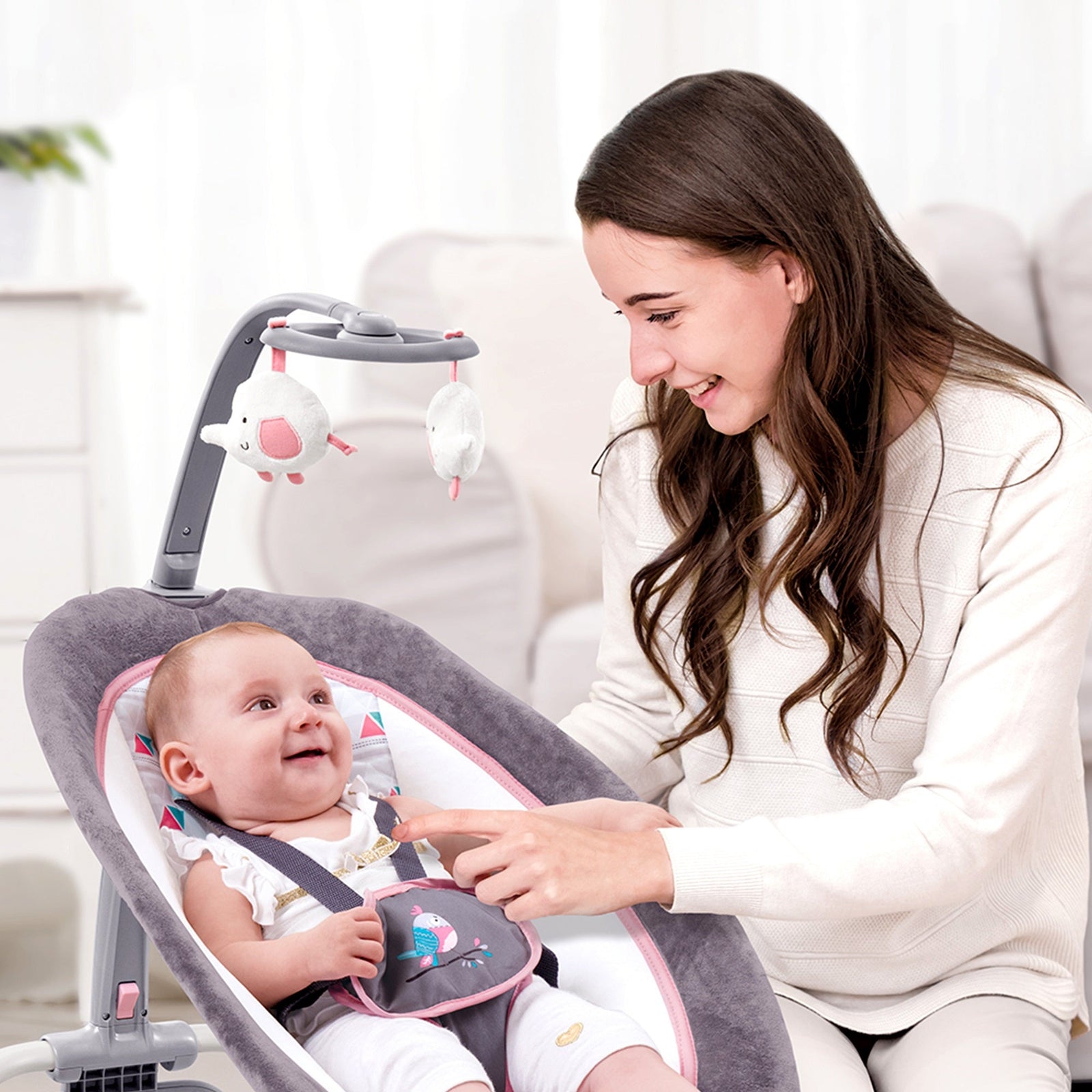 Mastela Fold Up Rocker - 3months to 12months-Open Box