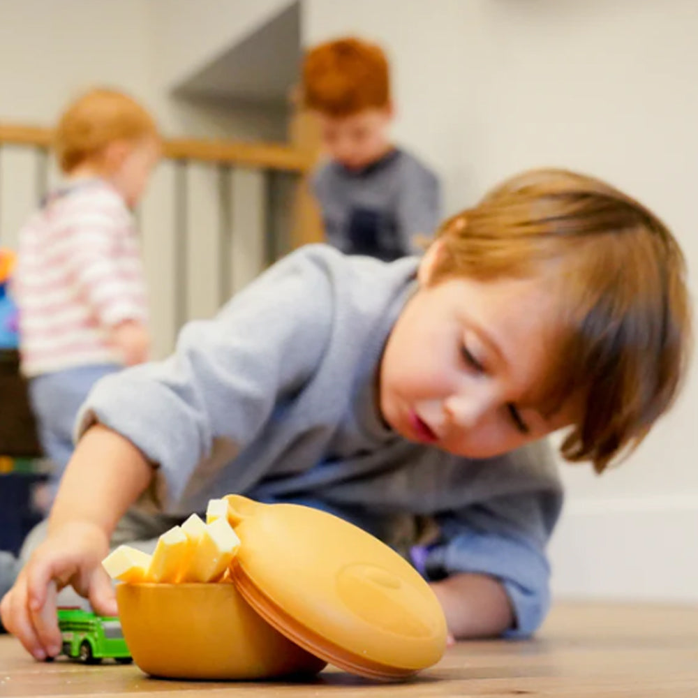 Melii Silicone Bowl with Lid &amp; Utensils - 12 to 36 Months