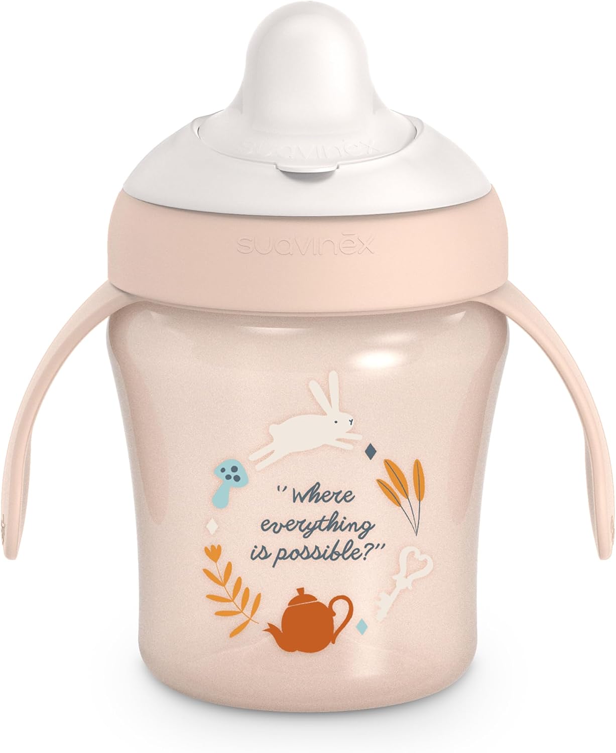 Suavinex Wonderland Learning Cup with Anti-Spill Spout & Removable Handles (6-18 Months) - Suavinex baby product
