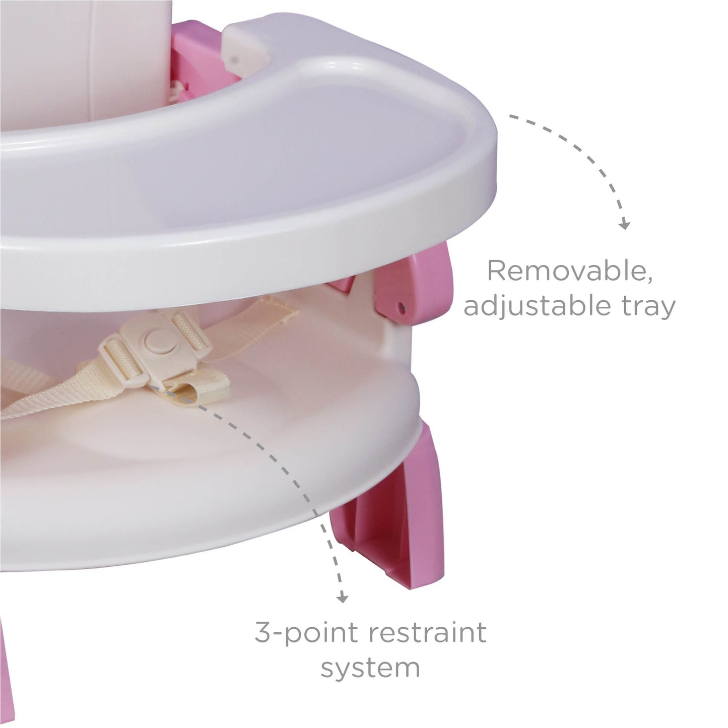 Mastela Folding Booster Seat - 6months to 48months - Open Box