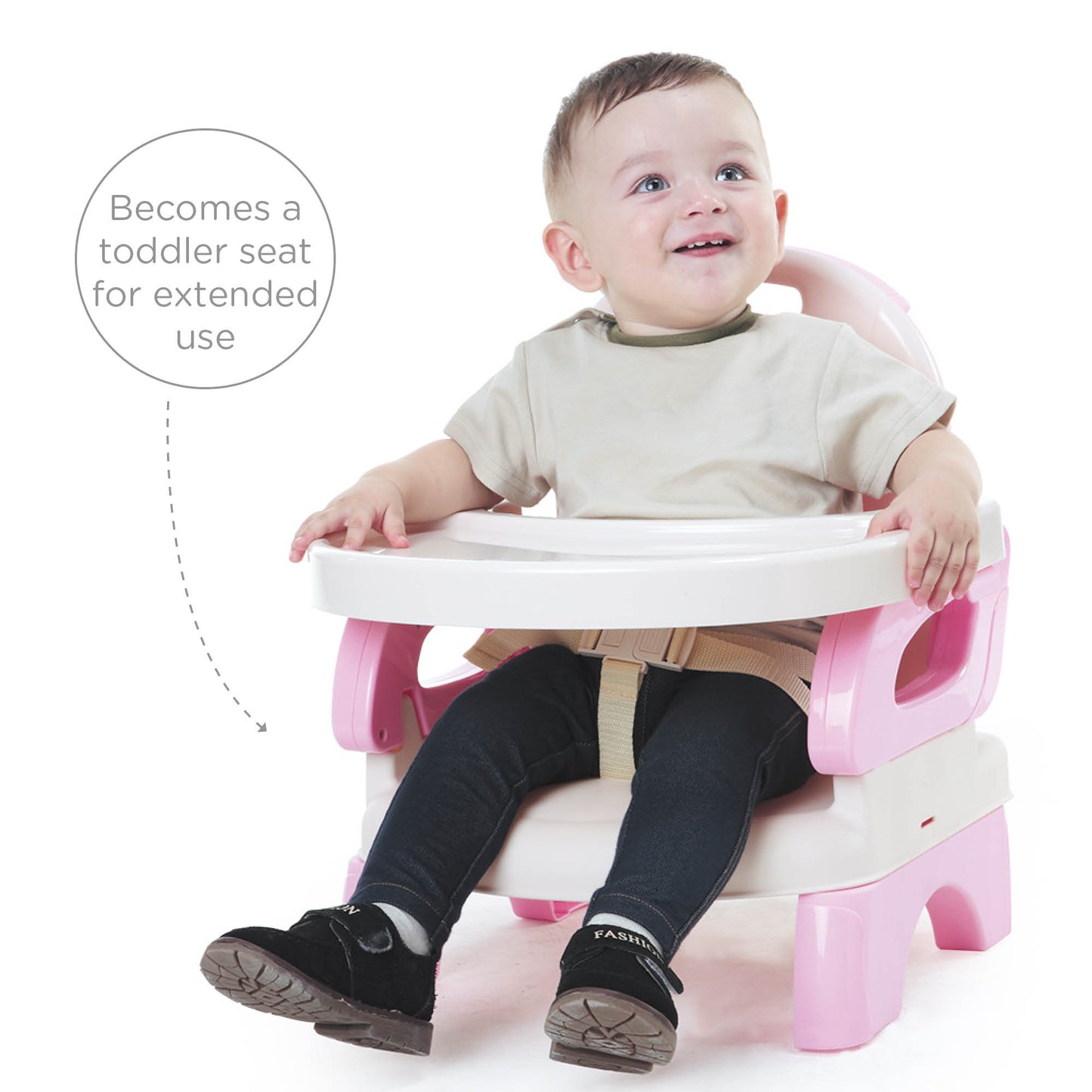 Mastela Folding Booster Seat - 6months to 48months - Open Box