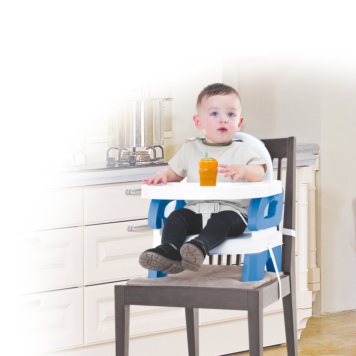 Mastela Folding Booster Seat - 6months to 48months - Open Box